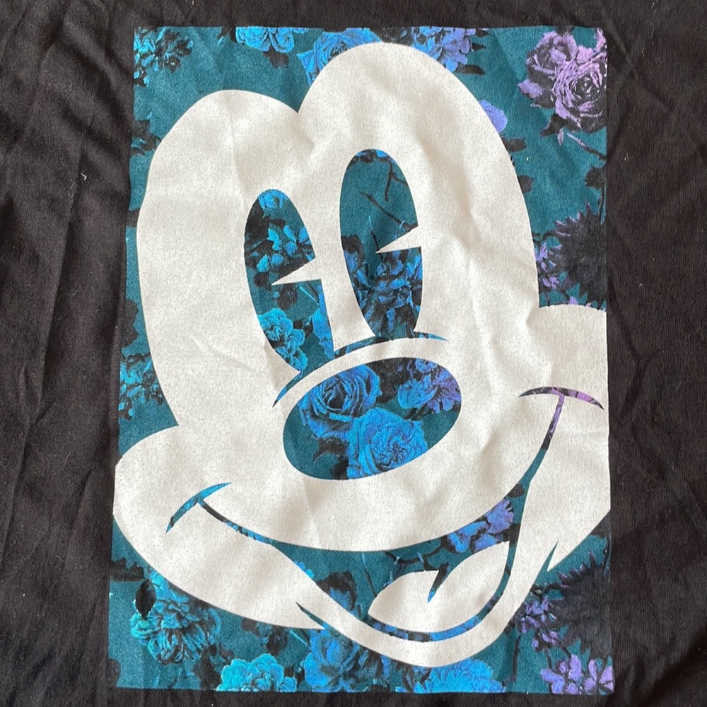 🆕 Neff Disney Mickey Mouse Floral Face T-shirt